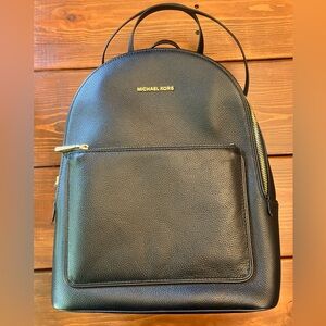 Michael Kors Adina Leather Backpack